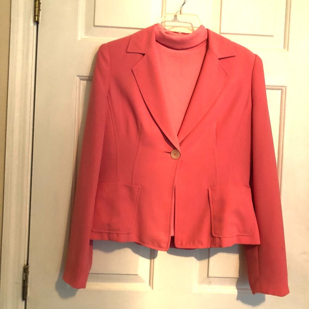 Bob Mackie blazer and top
